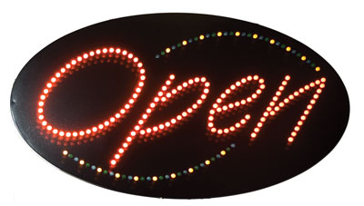 LED Display - Window Sign - OPEN
