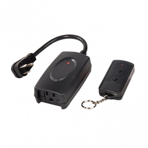 Eco Plugs Outdoor 2-Outlet Wireless Remote Control