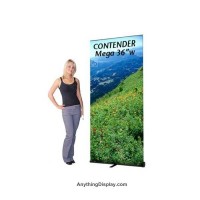 Banner Stands: OUTDOOR Double Sided Snap Frame Banner Stand - Monster  Displays